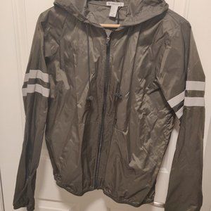 sage green spring jacket medium ladies